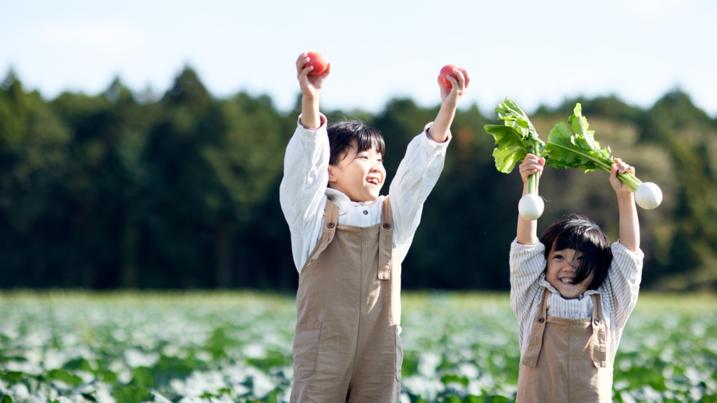 広い土地でのびのびとした子育てとスローライフ